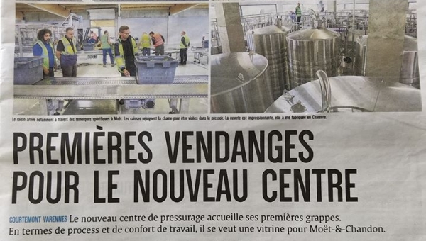 La team MDC en première page de l'Union