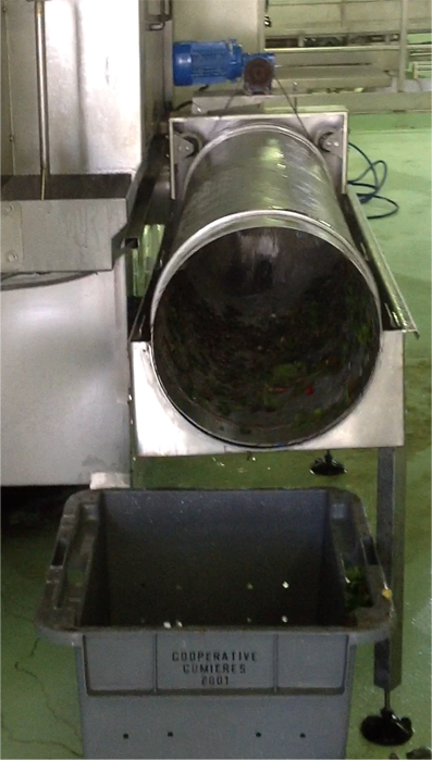 Filtration rotative Laveuse de caisses Laveline